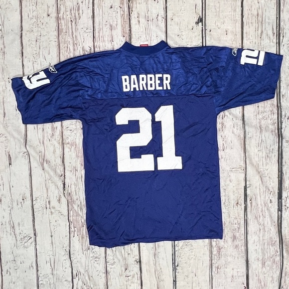 Tiki Barber New York Giants NFL Football Sports Athletic NYG Jersey - Picture 2 of 6